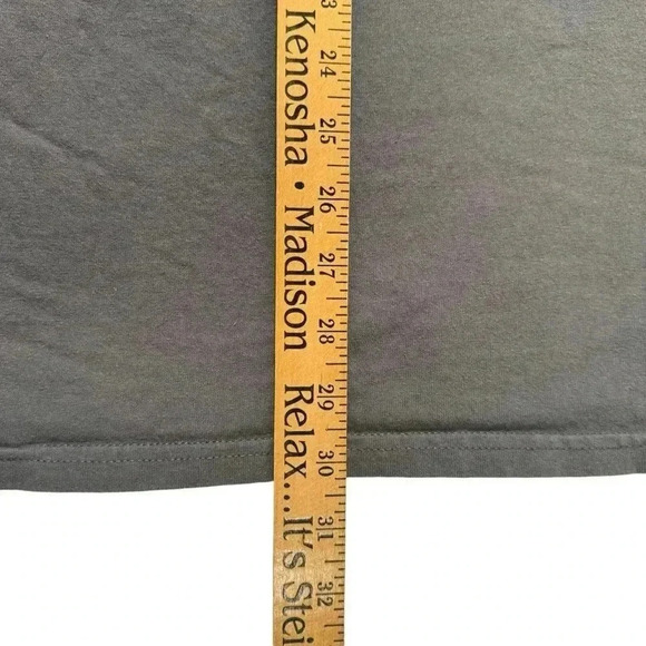 Milwaukee Brewers Shirt Mens Large Gray Graphic Tee MLB Authentic Majestic - Picture 9 of 9